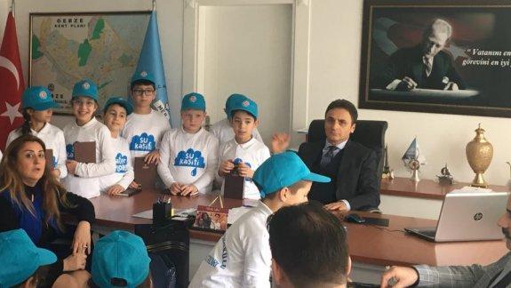 Sultan Ayhan İlkokulu Öğrencileri İlçe Milli Eğitim Müdürümüz Şener DOĞAN´ı ziyaret ettiler.