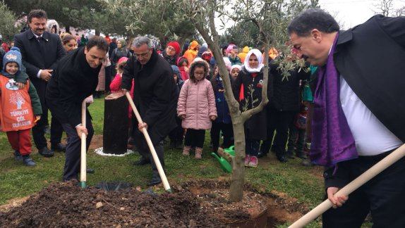 Orman Haftası Ağaçlandırma Bayramı Balçık köyünde yapıldı.