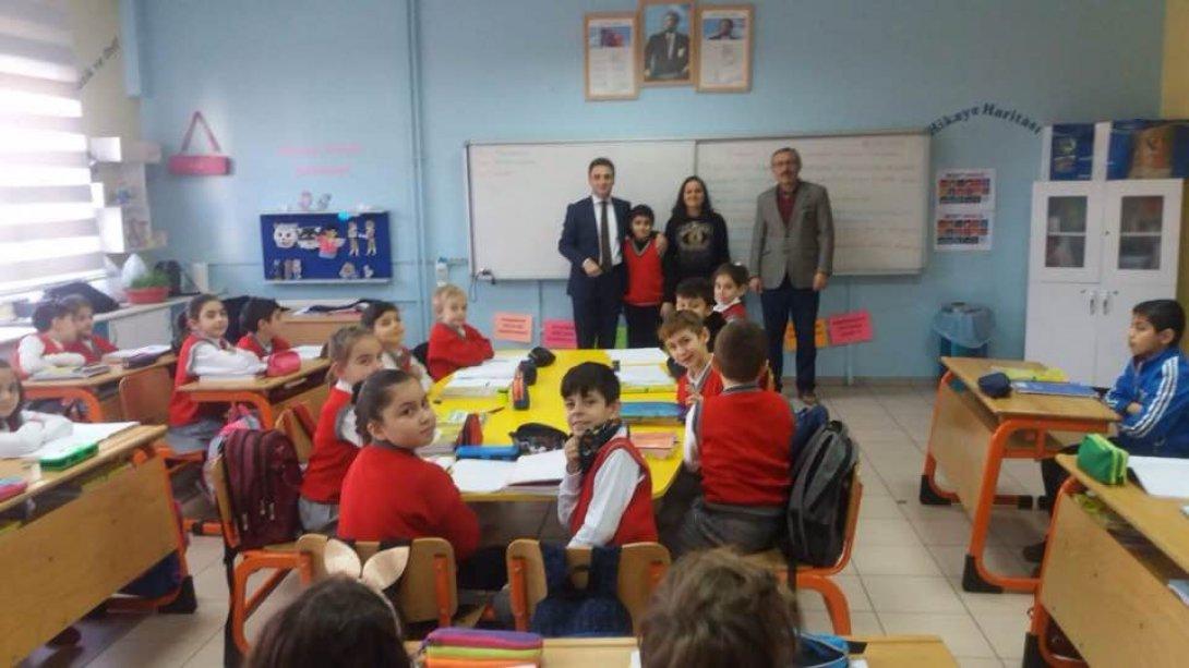İlçe Milli Eğitim Müdürümüz Şener DOĞAN Mehmet Alp Tiryakioğlu İlkokulunu ziyaret etti.